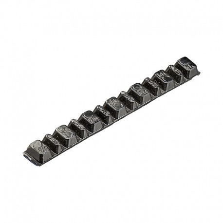 TIRA ADHESIVA MOTO NEGRA 50GR 2.5x6+5x7 (100U)