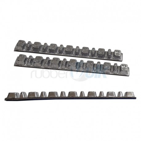 TIRA ADHESIVA MOTO 50G 5+2.5 (100 UNDS) 