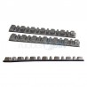 TIRA ADHESIVA MOTO 50G 5+2.5 (100 UNDS) 