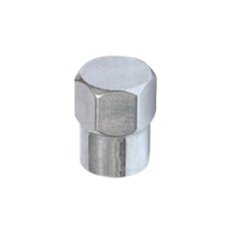 TAPON CROMADO (100 UND)