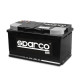BATERIA SPARCO 70 AH START/STOP 278 X 175 X 190