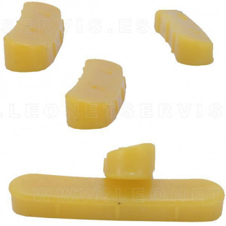 PROTECCION PARA UÑA ACERO ( 5 UNDS )