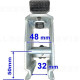 KIT GARRAS PARA DESMONTAR RUEDAS DE MOTO 4 UNDS