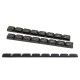 TIRA MOTO NEGRA 5/5 706 ADHESIVO 40G (50 UND)