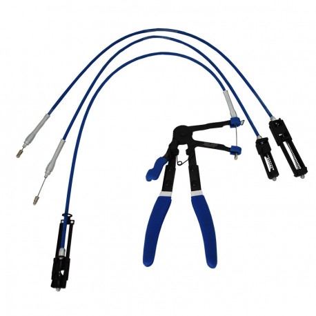 JUEGO DE ALICATES PARA ABRAZADERAS CON CABLE