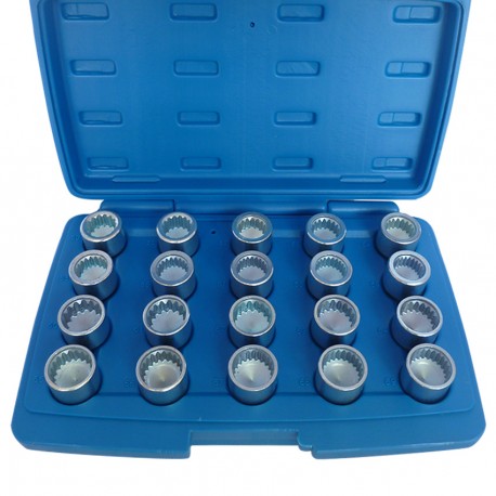 SET  VASOS PARA TORNILLOS ANTIRROBO - AUDI / PORCH