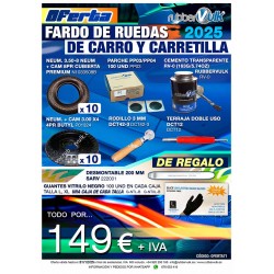 OFERTA FARDO DE RUEDAS DE CARRO Y CARRETILLA