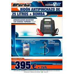 OFERTA BIDON ANTIPINCHAZO 25L + ARRANCADOR 2025