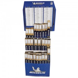 EXPOSITOR DISPLAY MICHELIN 85 ESCOBILLAS