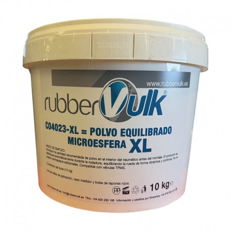 BOTE CUBO MICROESFERA XL  EQUILIBRADO 10 KG