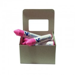 TIZA ROSA RUBBER VULK (12 UND)
