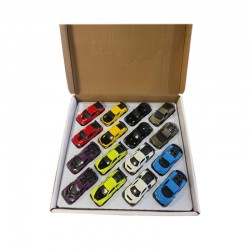 SET COCHE JUGUETE 1:64  3 PUERTA 6421C (16 UNDS)