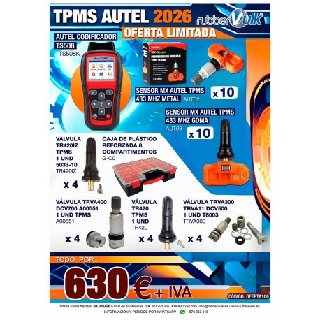 OFERTA LIMITADA TPMS AUTEL 2025