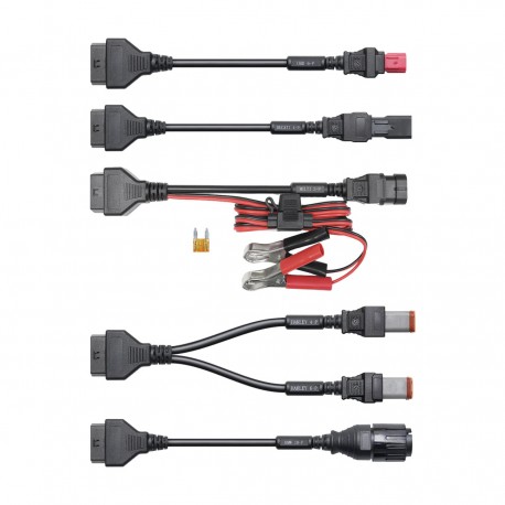 KIT DE CABLES TOP SCAN MOTO ( DUCATI+BMW+HARLEY)
