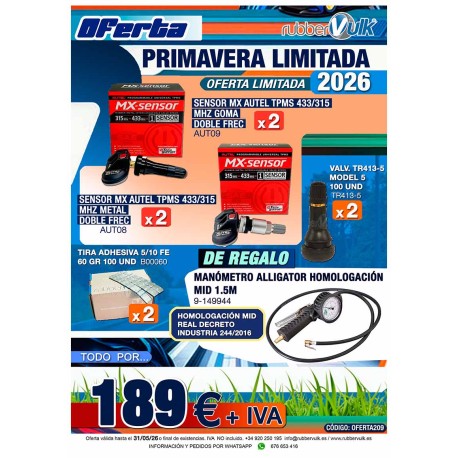 OFERTA PRIMAVERA LIMITADA 2026