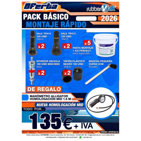 OFERTA PACK BASICO MONTAJE RAPIDO 2026