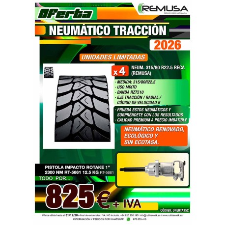 OFERTA NEUMÁTICO TRACCION OFF ROAD 2025 