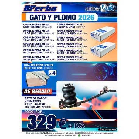 OFERTA  GATO Y PLOMO 2025