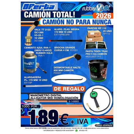 OFERTA CAMION TOTAL! CAMION NO PARA NUNCA 2026