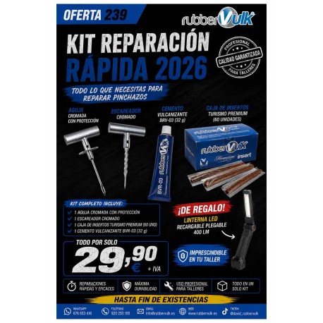 OFERTA KIT REPARACION RAPIDA 2026