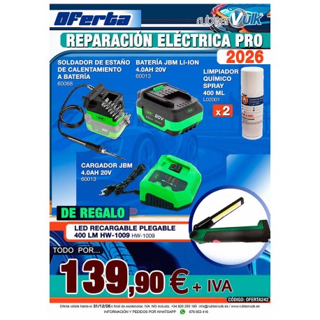 OFERTA REPARACIÓN ELECTRICA PRO 2026