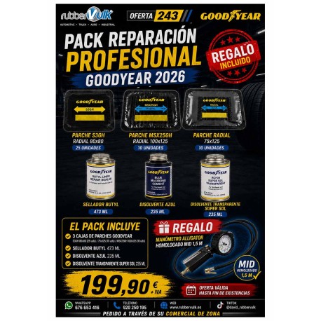 OFERTA PACK REPARACION  PROFESIONAL GOOD YEAR 2026