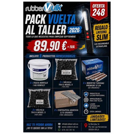 OFERTA PACK VUELTA AL TALLER  2026